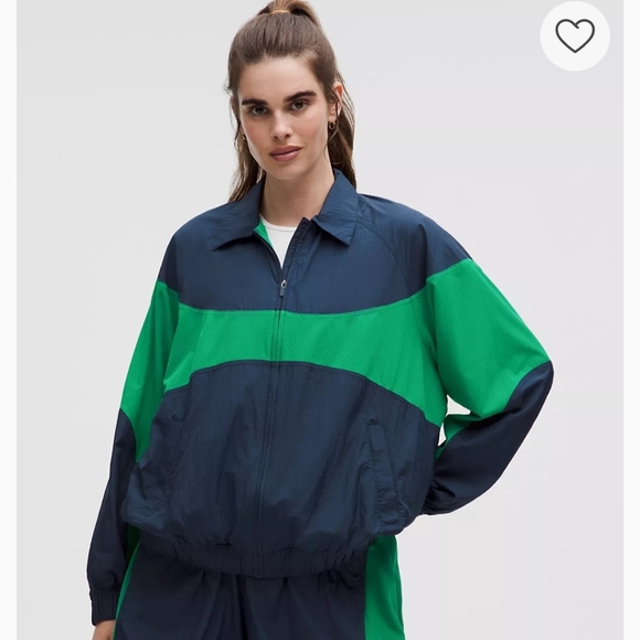 🍋 Lululemon Collared Jacket Retro Remix - Picture 1 of 3